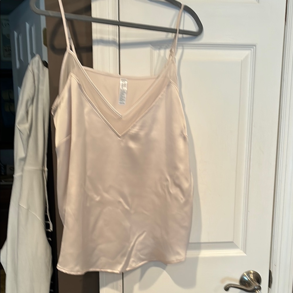 Spanx new with tags  Satin Camisole Top - cream. Size XL